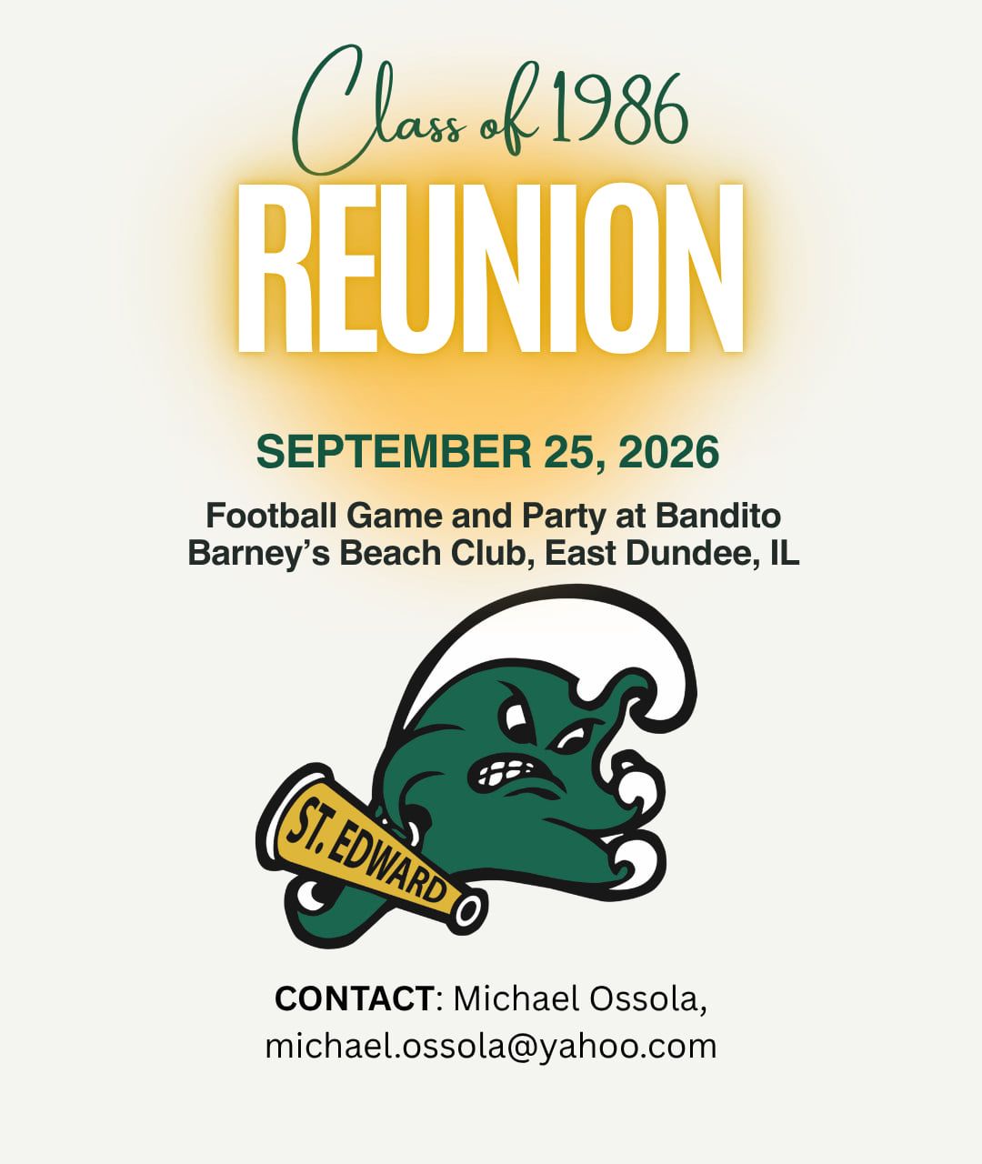 Class of 1986 Reunion